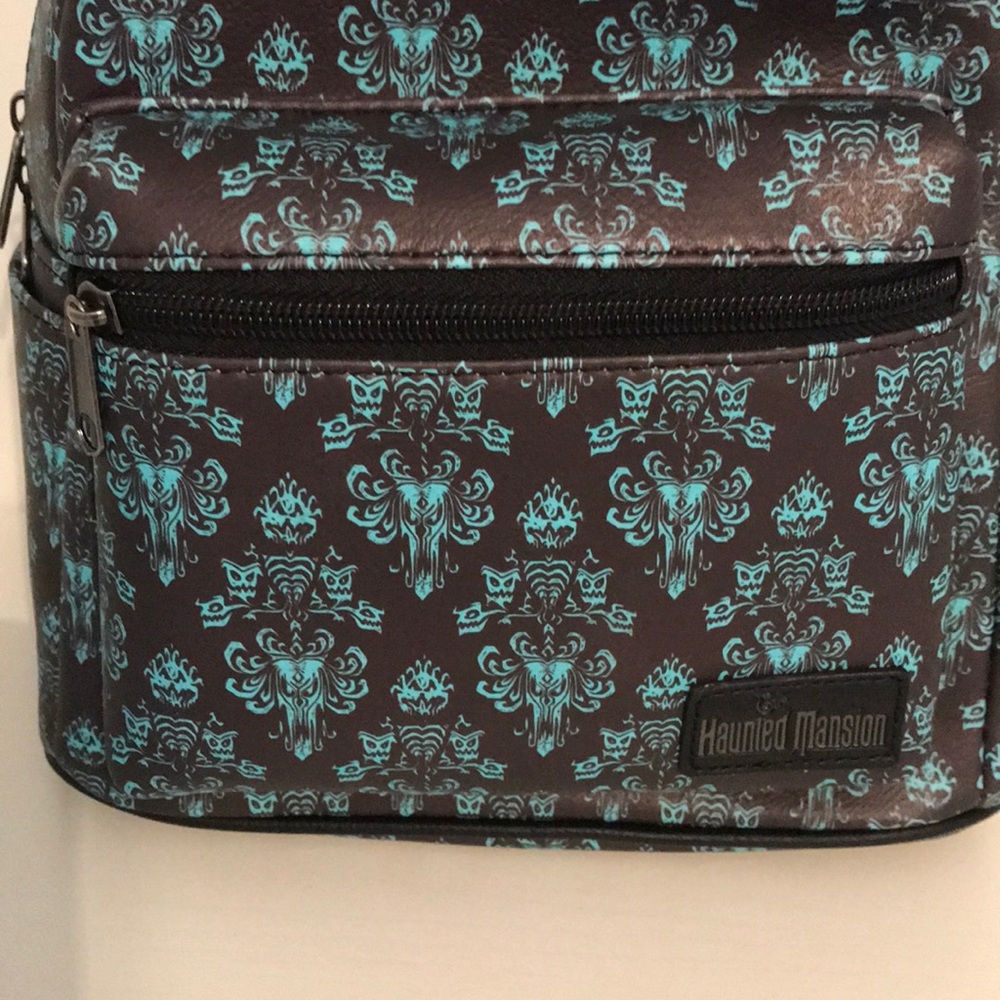 Disney Haunted Mansion Loungefly Mini Backpack - Picture 4 of 7